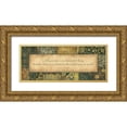 thumbnail image 1 of Marrott, Stephanie 32x15 Gold Ornate Wood Framed with Double Matting Museum Art Print Titled - Appreciation, 1 of 4