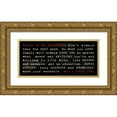 thumbnail image 1 of Marrott, Stephanie 32x16 Gold Ornate Wood Framed with Double Matting Museum Art Print Titled - Notes I, 1 of 4