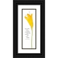 thumbnail image 1 of Marrott, Stephanie 7x14 Black Ornate Wood Framed with Double Matting Museum Art Print Titled - Buttercup, 1 of 4