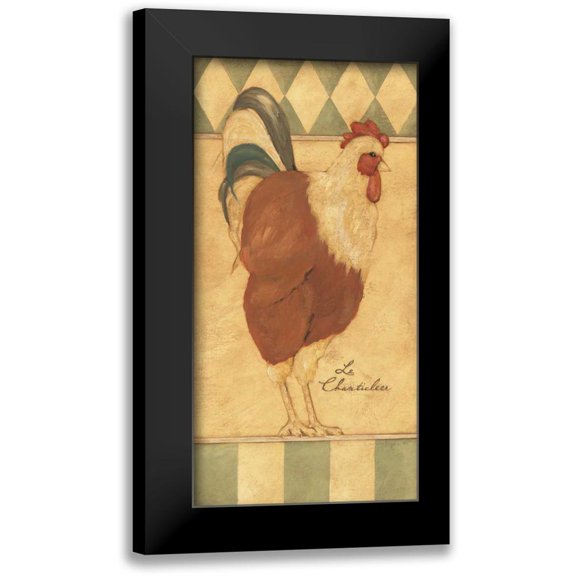 Marrott, Stephanie 9x14 Black Modern Framed Museum Art Print Titled - Le Chanticleer