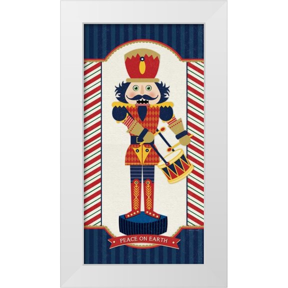 Marrott, Stephanie 9x14 White Modern Wood Framed Museum Art Print Titled - Nutcracker III