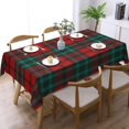 thumbnail image 1 of Marry Christmas Tablecloth Round 60 Inch Table Cloth Cover Mat Holiday Party Decoration for Dining Room Home Kitchen Picnic, 1 of 6