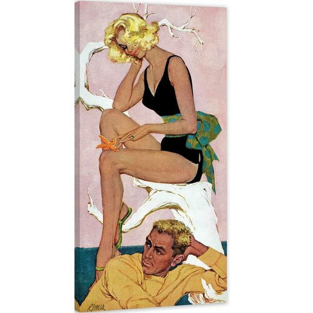 "Marry the Boss' Daughter" Painting Print on Canvas