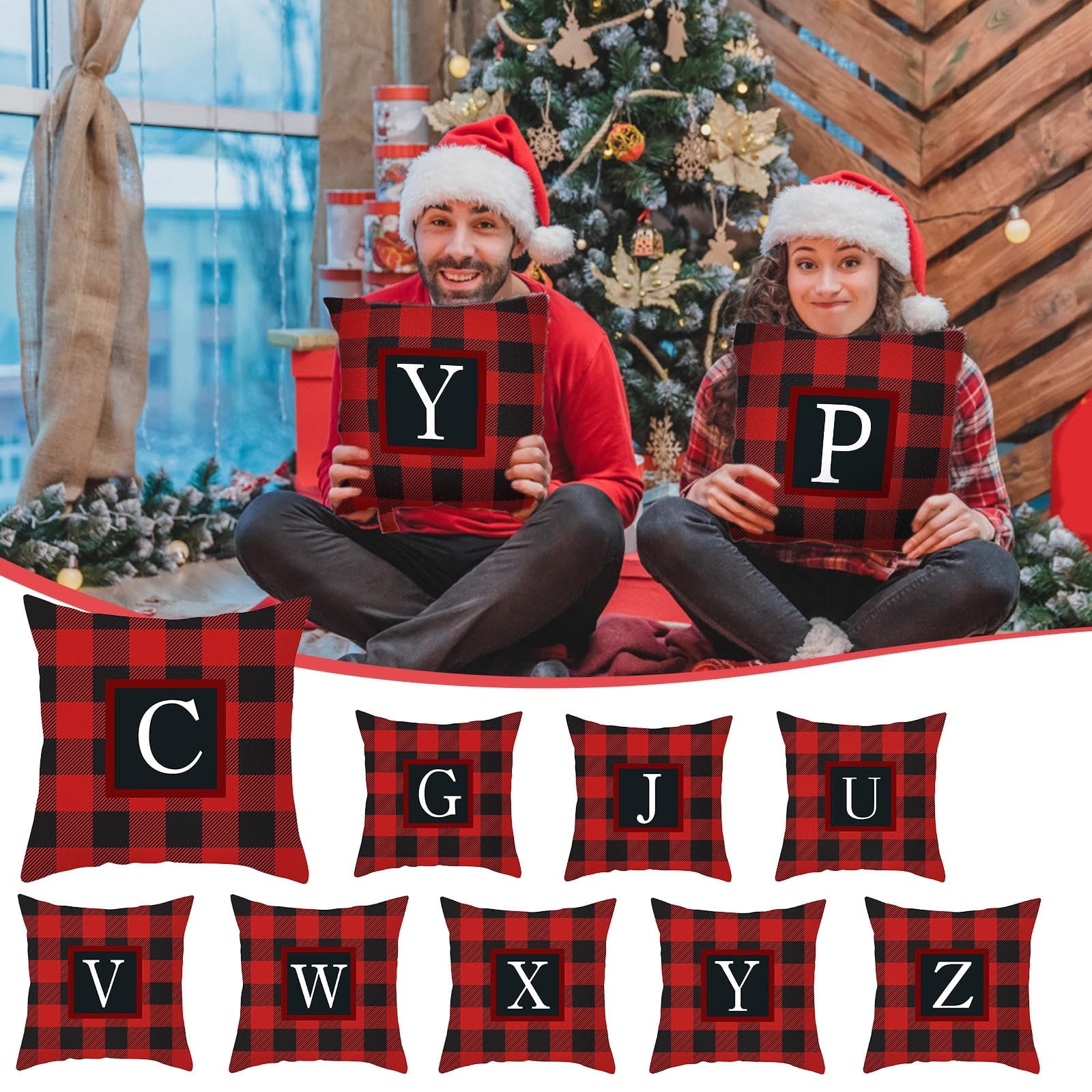 Marryso Christmas Pillowcase Faceless Doll Dwarf Gnome Goblin Lattice ...