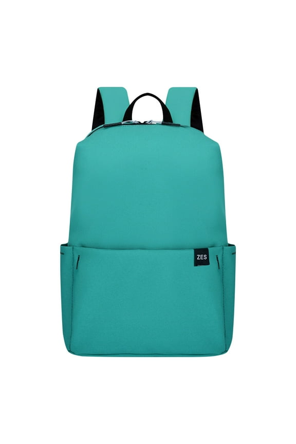 School Backpack for Teens,Solid Color Small Backpack Men And Women Style Schoolbag Lightweight Schoolbag (43X28X15cm)