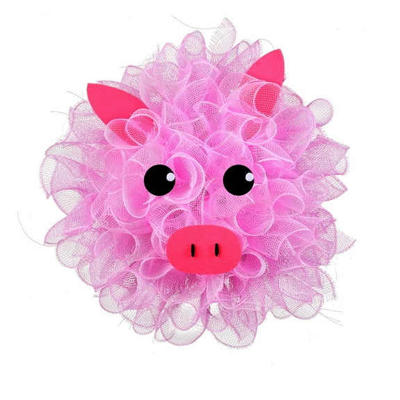 Marryso Wreath for Front Door Mesh Flower Wreath Adorable Decoration Flower Wreath Doors And Window Wall Hanging Family Festival Decoration Props