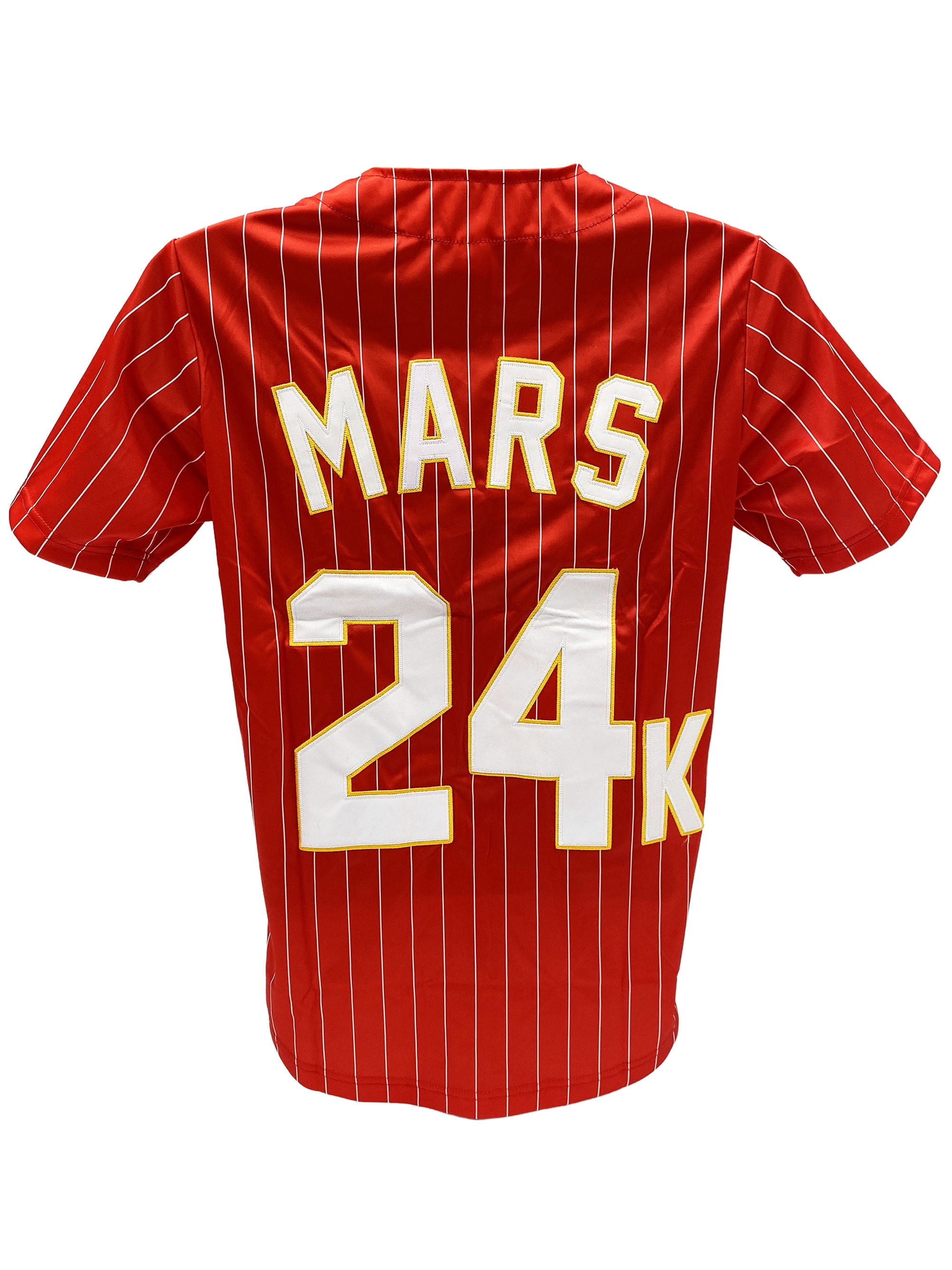 Bruno Mars24K-Magic フーリガンズ ベースボールシャツ 赤 Bruno Mars24K-Magic フーリガンズ ベースボールシャツ 赤 Bruno