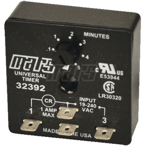 Mars 32391 - Motors & Armatures 32391 - Delay On Make Adjustable Timer