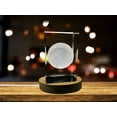 thumbnail image 1 of Mars 3D Engraved Crystal Novelty Decor, 1 of 6