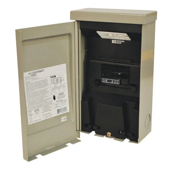 Mars 80308 - Motors Armatures 80308 - Electrical Pull Out Disconnect With Gfci Receptical