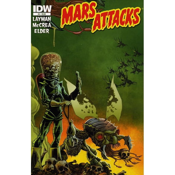 Mars Attacks (3rd Series) #4 VF ; IDW Comic Book