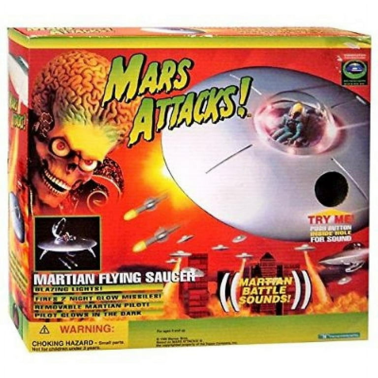 Mars Attack Martian Flying Saucer – Monster Patrol Toys