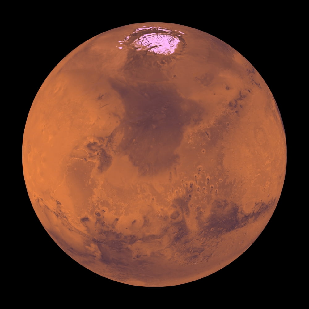 Mars Canvas Art - Stocktrek Images (28 x 28)