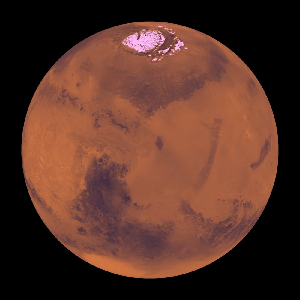 Mars Canvas Art - Stocktrek Images (28 x 28)
