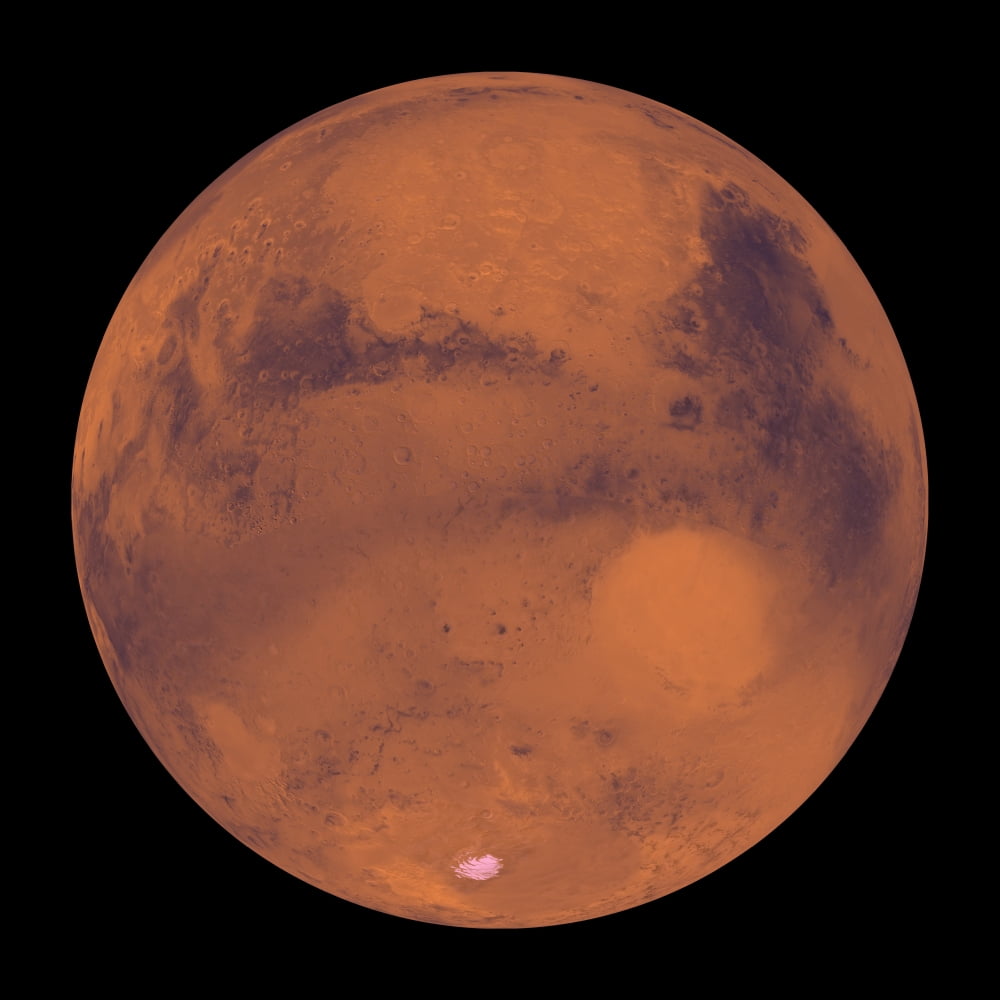 Mars Canvas Art - Stocktrek Images (28 x 28)