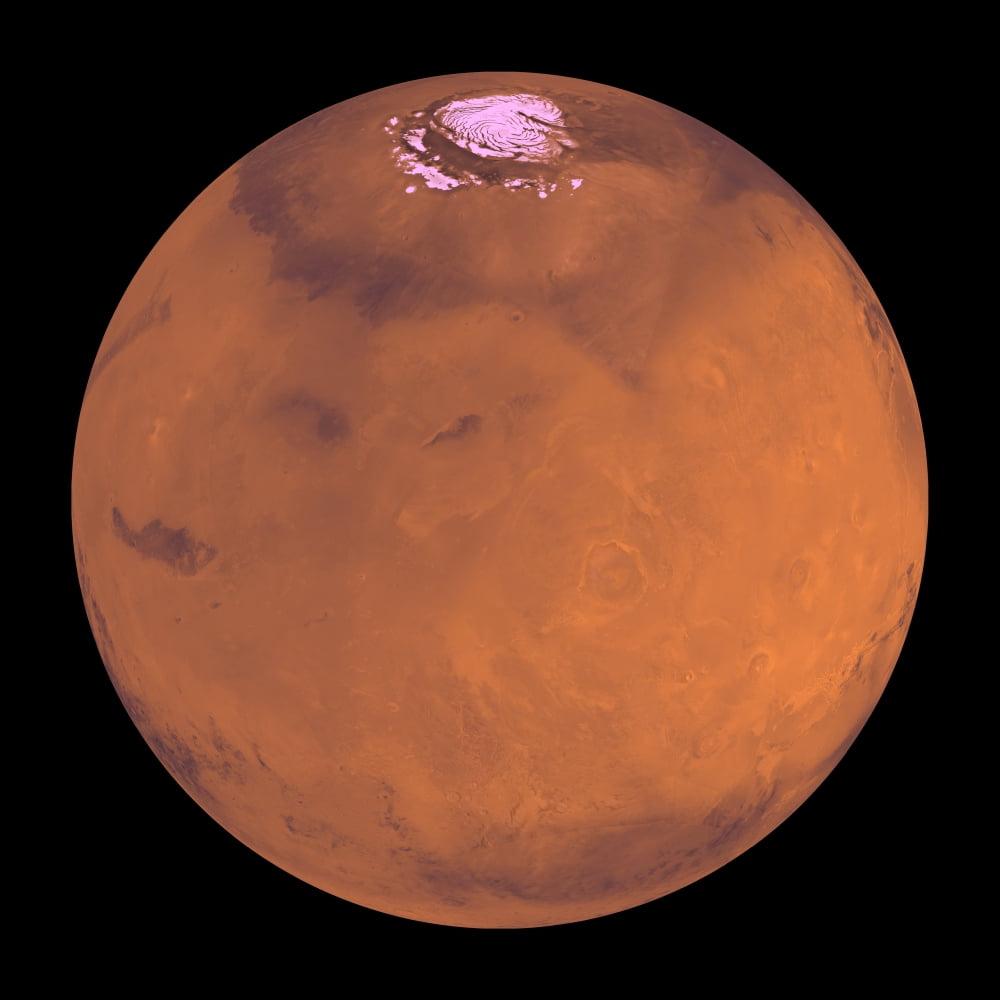 Mars Canvas Art - Stocktrek Images (28 x 28)