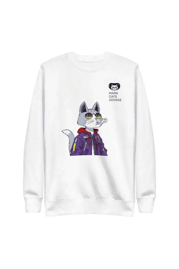 Mars Cats Voyage 1 Sweatshirt