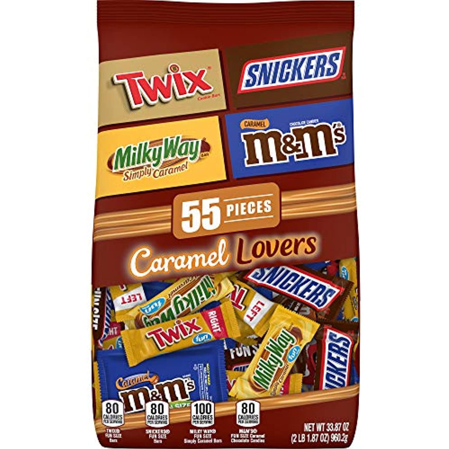 Mars Chocolate Caramel Lovers (M&Ms, Snickers, Twix & Milky Way) Fun ...