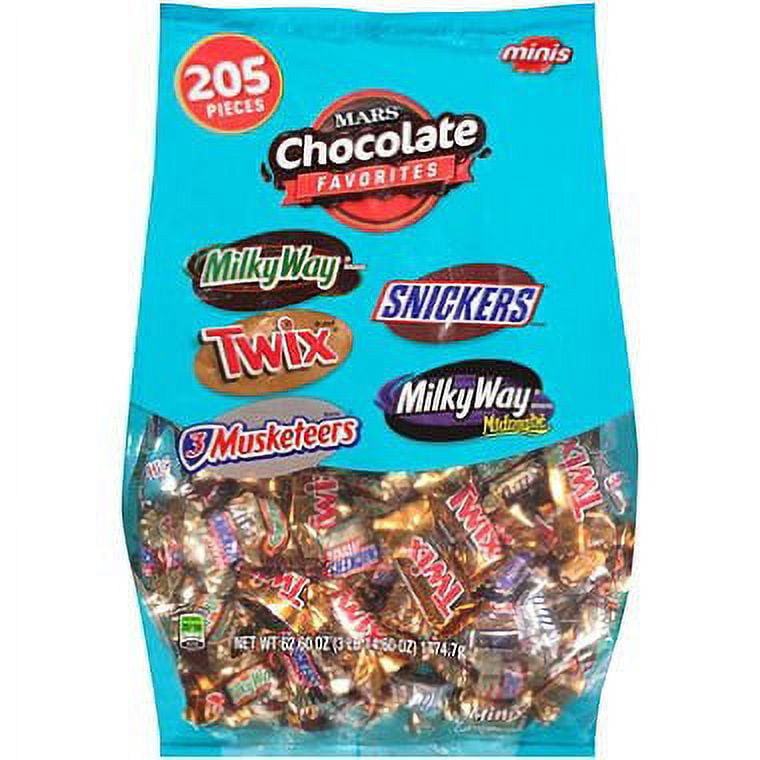 Mars Chocolate Favorites, Minis, 205 Count