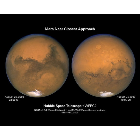 Mars Closest Encounter Poster 27inx40in for any room 27x40 Multi-Color Square Adults Poster Time