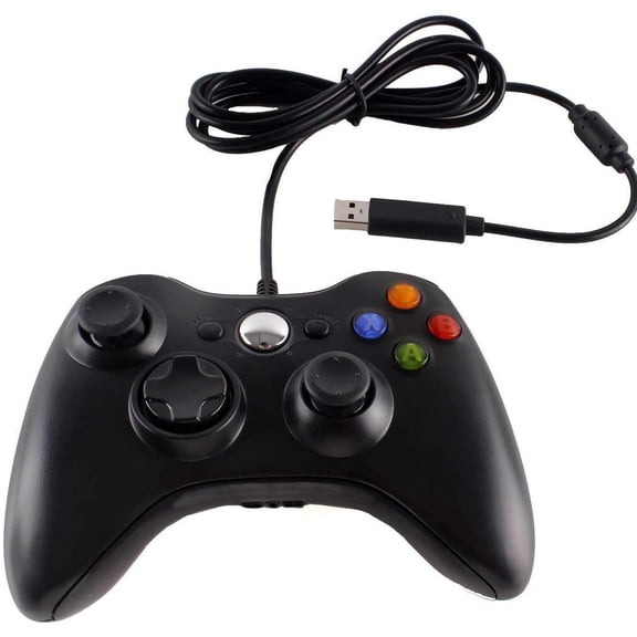 Mars Devices Wired Controller for Windows and Xbox 360 Console Black