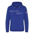 thumbnail image 1 of Mars Exploration SUP1622 Mission to Mars Chunky Hoodie Sweatshirt, Royal - 2XL, 1 of 1