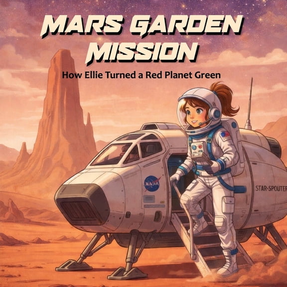 Mars Garden Mission: How Ellie Turned a Red Planet Green A Heartwarming STEM Story for Young Explorers, (Paperback)