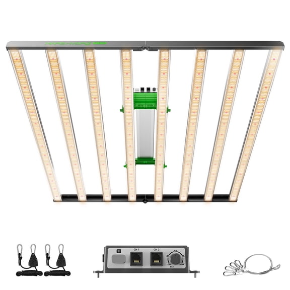 Mars Hydro Smart Dimmable FC-E1000W Full Spectrum LED Grow Light CO2 Commercial for Indoor Plants