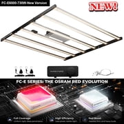Mars Hydro Smart Dimmable FC-E6500 BridgeLux 730W Commercial Full Spectrum LED Grow Light for Indoor Plants