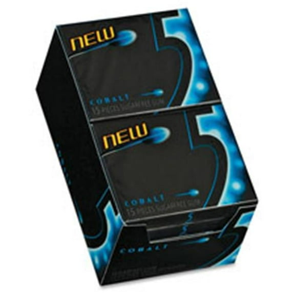 Mars, Inc Cobalt Gum, Individually wrapped, 10-BX, Peppermint