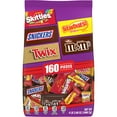 thumbnail image 1 of Mars Mixed M&M's, Snickers, Twix, Skittles, Starburst Variety Pack Halloween Candy, 66.69oz/160 Piece Bag, 1 of 15