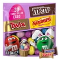 thumbnail image 1 of M&M's, Twix, Starburst Assorted Easter Candy Filled Eggs - 30 Ct Bag, 1 of 13