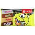 thumbnail image 1 of Snickers, Twix, Milky Way & 3 Musketeers Minis Halloween Candy - 30 Ct, 8.57 Oz Bag, 1 of 11