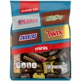 thumbnail image 1 of Mars Mixed Snickers, Twix & More Minis Chocolate Candy Bars Variety Pack, 8.31 oz Bag, 1 of 5