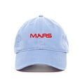 thumbnail image 1 of Mars NASA Logo Baseball Cap Embroidered Cotton Adjustable Dad Hat Light Blue, 1 of 1