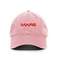 thumbnail image 1 of Mars NASA Logo Baseball Cap Embroidered Cotton Adjustable Dad Hat Light Pink, 1 of 1