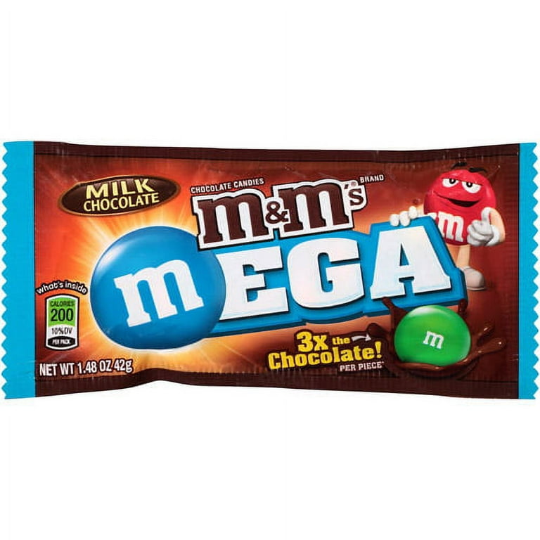 Mars North America M & M Mega Chocolate Candies, 1.48 oz 