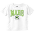 thumbnail image 1 of Mars Planet Alien College Varsity Toddler Boy Girl T Shirt Infant Toddler Brisco Brands 6M, 1 of 1