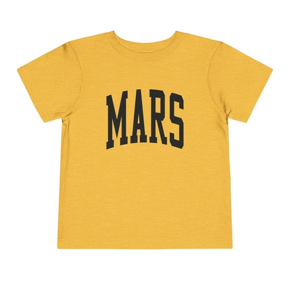Mars Planet Space Toddler Shirt Gifts Boy Girl Size 2T-5T