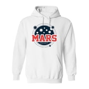 Mars Project. Hoodie Men -Image by Shutterstock, Male Large