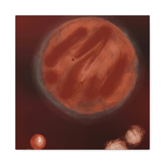 Mars: Red Sunrise - Canvas