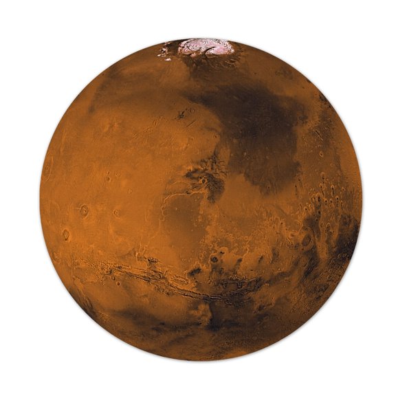Mars Round Mousepad