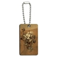 thumbnail image 1 of Mars Rover Curiosity Wood Rectangle Key Chain, 1 of 1