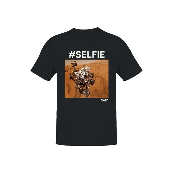 Mars Rover #Selfie NASA Image Men's T-shirt