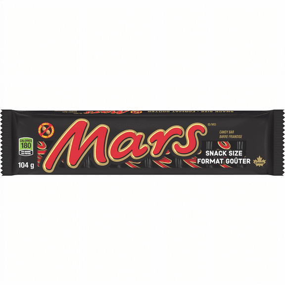 Mars Snack Size Chocolate Candy Bars (8 pk) 104g/3.7 oz