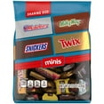 thumbnail image 1 of Mars Snickers, Twix, Milky Way & 3 Musketeers Minis Milk Chocolate Candy Bars Variety Pack, Sharing Size, 8.31 Oz Bag, 1 of 5