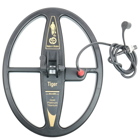 Mars Tiger 12.5x9.5 DD Waterproof Coil for Bounty Hunter Gold Platinum Titanium