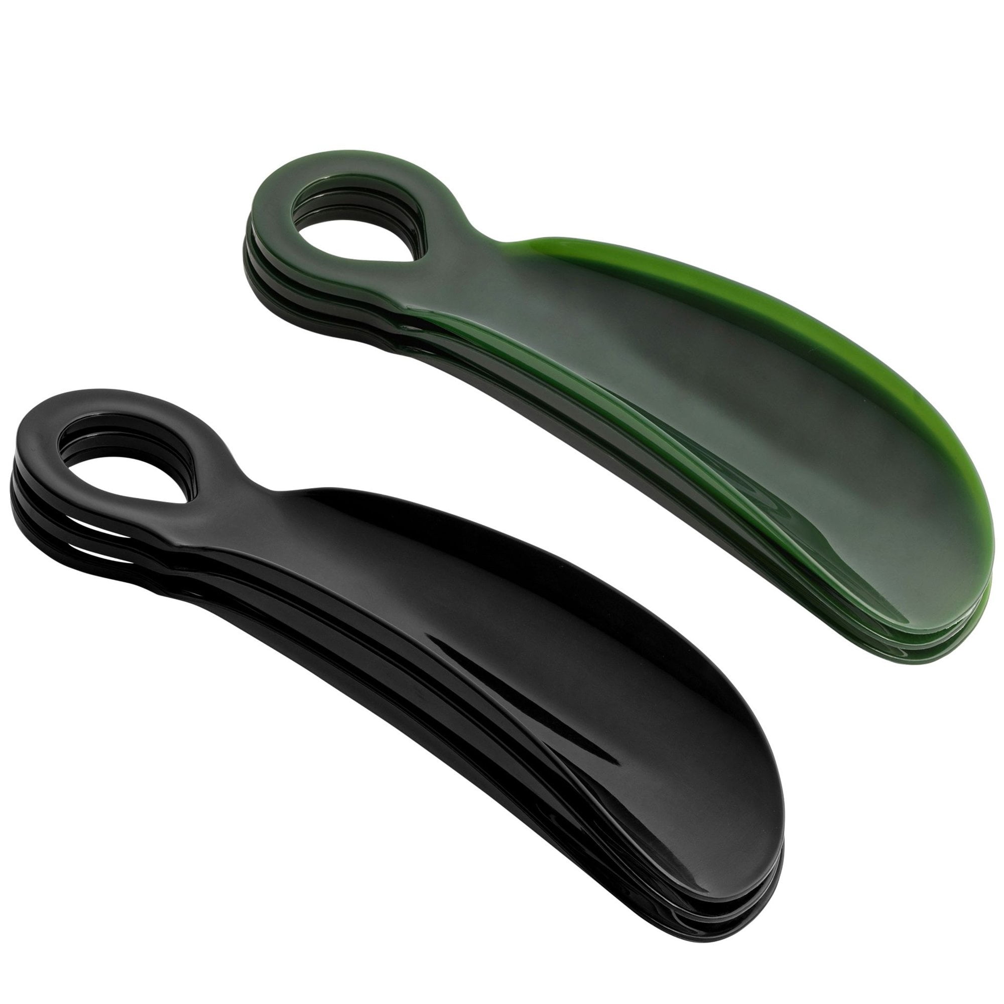 Mars Wellness 5.5 Plastic Shoe Horns for Men & Women Pack of 6 Small