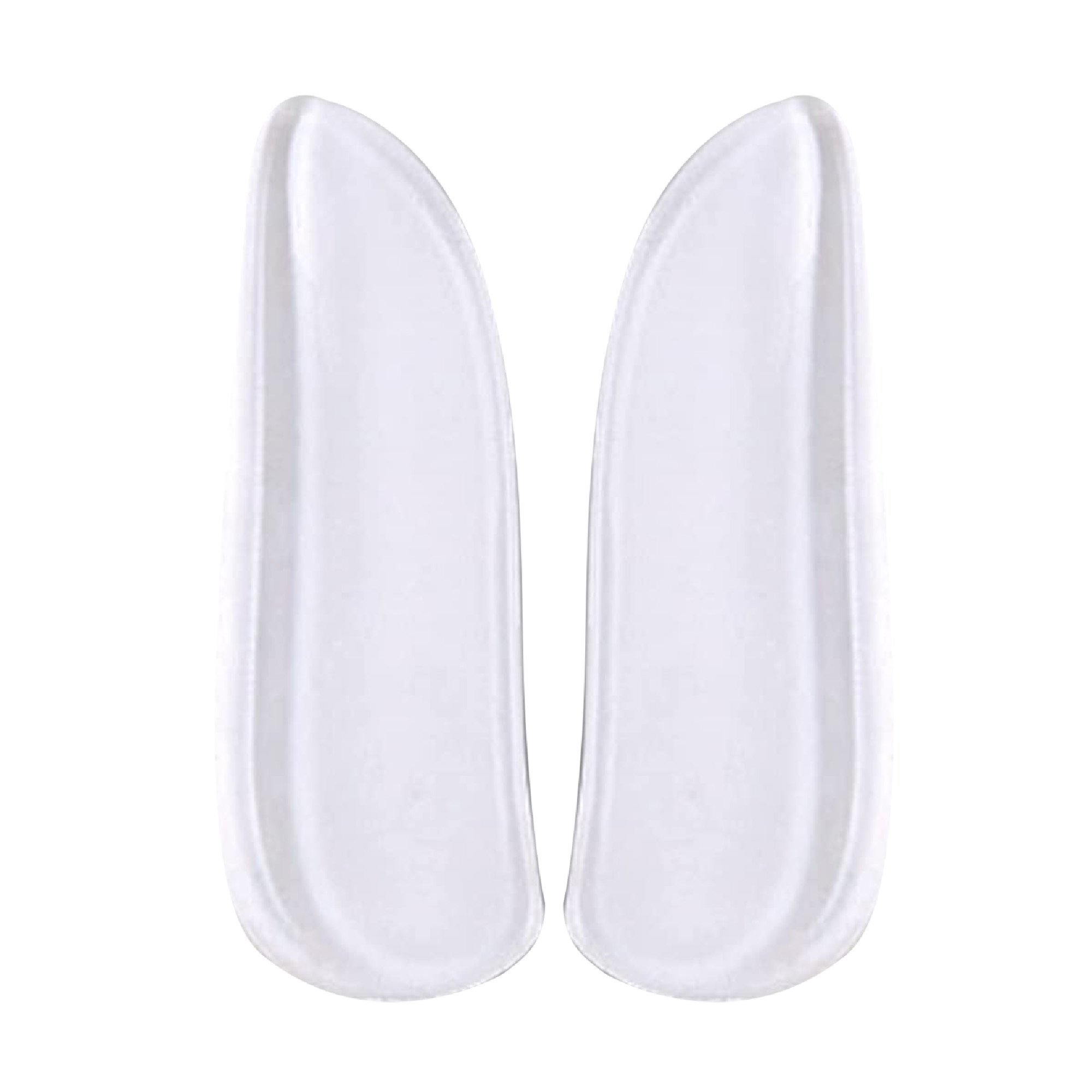 Medial & Lateral Heel Wedge Silicone Insoles (Pair) Supination & Pronation Corrective Adhesive