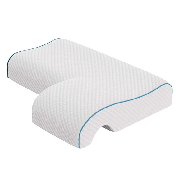 Mars Wellness Memory Foam Cuddle Pillow - Ergonomic Design Arm Tunnel